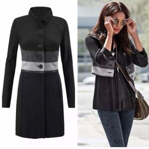 CABI Convertible Long / Cropped Jacket (Sz L)